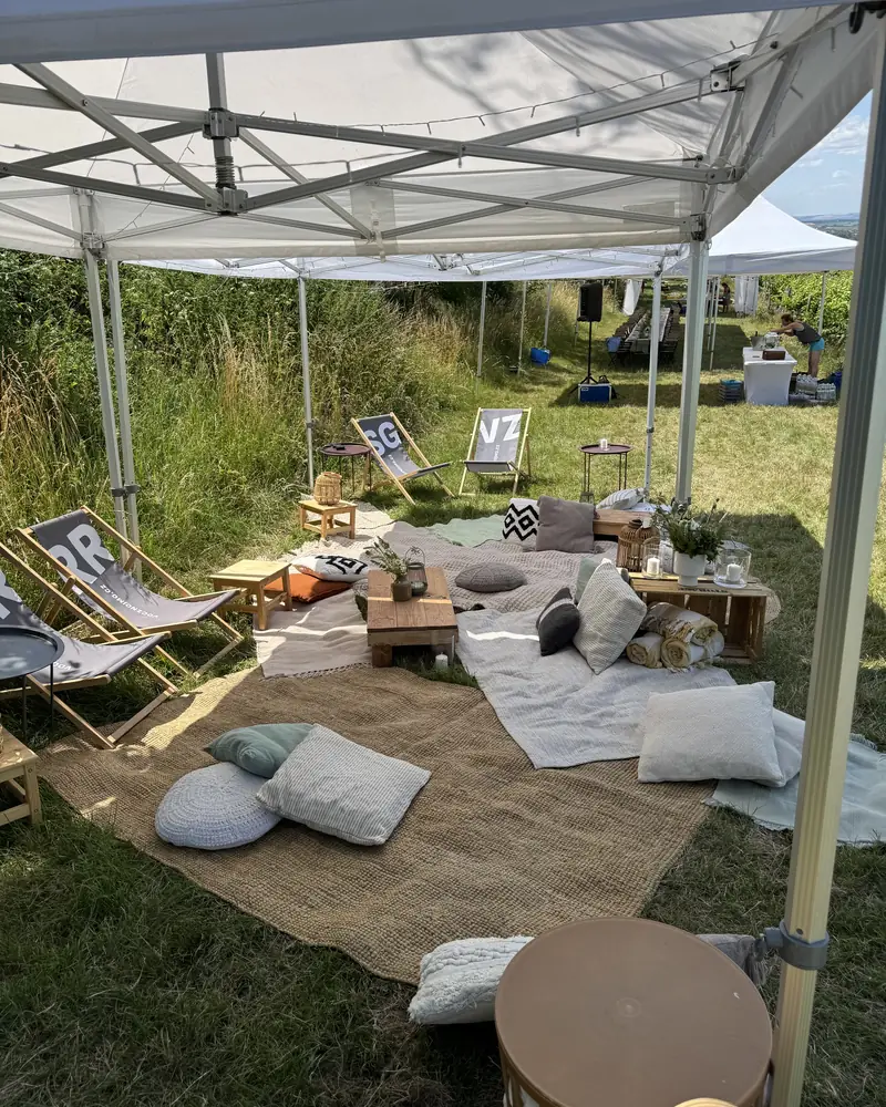 Piknik na míru pro 20 osob ve vinicích
